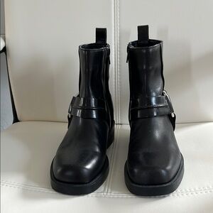 Stylish Black Ankle Boots by Zara